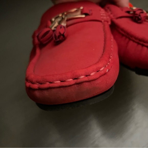 Z . Vaughn Red Mens  Loafers - Picture 15 of 15